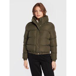 Brave Soul Pehelykabát LJK-SLAY Zöld Regular Fit