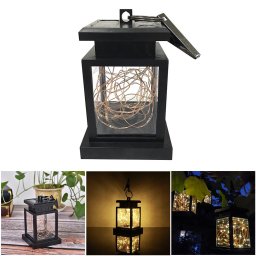 Felakasztható hangulatos napelemes LED-es lámpa