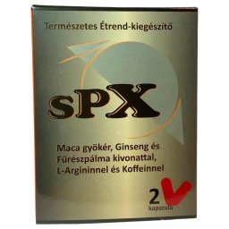 SPX - maca és ginzeng tartalmú étrend-kiegészítő kapszula (2 db)