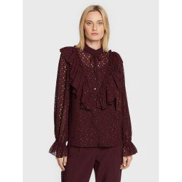 Bruuns Bazaar Ing Angelonia Aliyha BBW3089 Bordó Regular Fit
