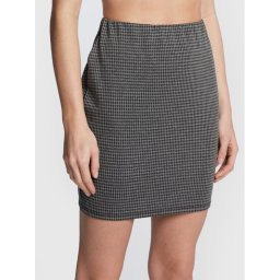 Brave Soul Miniszoknya LSKJ-225VIOLA Szürke Regular Fit