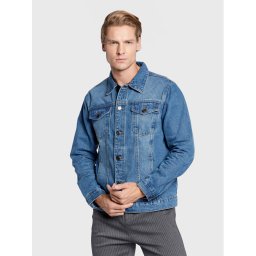 Brave Soul Farmer kabát MJK-FIELDING Kék Regular Fit