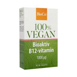 BioCo 100% Vegan Bioaktív B12-vitamin 1000 mcg tabletta 90x