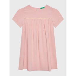 United Colors Of Benetton Elegáns ruha 493VCV00U Rózsaszín Regular Fit