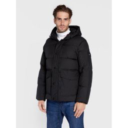 Tommy Hilfiger Pehelykabát MW0MW27683 Fekete Regular Fit