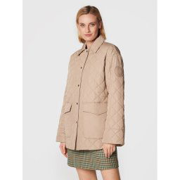 Tommy Hilfiger Pehelykabát Quilted WW0WW35552 Bézs Relaxed Fit
