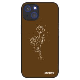 ULTIMATE CASE Apple iPhone 14 - készülékre - Brown flowers