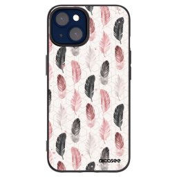 Fekete szilikon tok az alábbi mobiltelefonokra Apple iPhone 14 - Feather 2