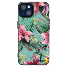 Fekete szilikon tok az alábbi mobiltelefonokra Apple iPhone 14 - Hawaii