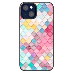 Fekete szilikon tok az alábbi mobiltelefonokra Apple iPhone 14 - Colorful roof