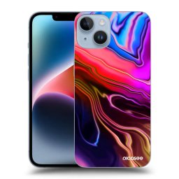 Fekete szilikon tok az alábbi mobiltelefonokra Apple iPhone 14 - Electric