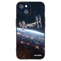 Fekete szilikon tok az alábbi mobiltelefonokra Apple iPhone 14 - Station