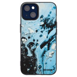 Fekete szilikon tok az alábbi mobiltelefonokra Apple iPhone 14 - Organic blue