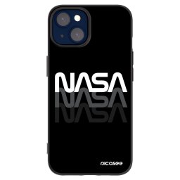 Fekete szilikon tok az alábbi mobiltelefonokra Apple iPhone 14 - NASA Triple