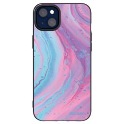 Fekete szilikon tok az alábbi mobiltelefonokra Apple iPhone 14 Plus - Pink liquid