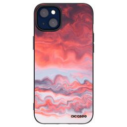 Fekete szilikon tok az alábbi mobiltelefonokra Apple iPhone 14 Plus - Sunset