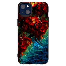 Fekete szilikon tok az alábbi mobiltelefonokra Apple iPhone 14 Plus - Universe