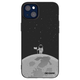Fekete szilikon tok az alábbi mobiltelefonokra Apple iPhone 14 Plus - Astronaut