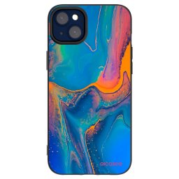 Fekete szilikon tok az alábbi mobiltelefonokra Apple iPhone 14 Plus - Rainbow