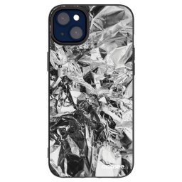 Fekete szilikon tok az alábbi mobiltelefonokra Apple iPhone 14 Plus - Chrome