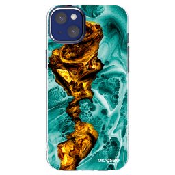 Átlátszó szilikon tok az alábbi mobiltelefonokra Apple iPhone 14 Plus - Goldsky