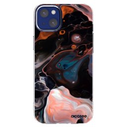 Átlátszó szilikon tok az alábbi mobiltelefonokra Apple iPhone 14 Plus - Cream