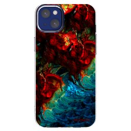 Átlátszó szilikon tok az alábbi mobiltelefonokra Apple iPhone 14 Plus - Universe