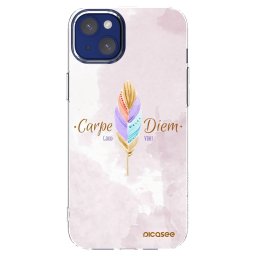 Átlátszó szilikon tok az alábbi mobiltelefonokra Apple iPhone 14 Plus - Carpe Diem