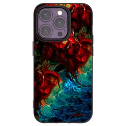 Fekete szilikon tok az alábbi mobiltelefonokra Apple iPhone 14 Pro - Universe