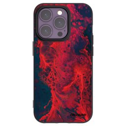 Fekete szilikon tok az alábbi mobiltelefonokra Apple iPhone 14 Pro - Organic red