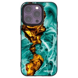 Fekete szilikon tok az alábbi mobiltelefonokra Apple iPhone 14 Pro - Goldsky