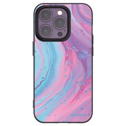 Fekete szilikon tok az alábbi mobiltelefonokra Apple iPhone 14 Pro - Pink liquid