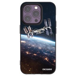 Fekete szilikon tok az alábbi mobiltelefonokra Apple iPhone 14 Pro - Station