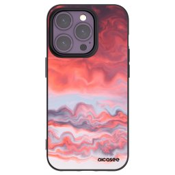 Fekete szilikon tok az alábbi mobiltelefonokra Apple iPhone 14 Pro - Sunset