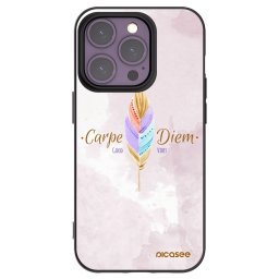 Fekete szilikon tok az alábbi mobiltelefonokra Apple iPhone 14 Pro - Carpe Diem