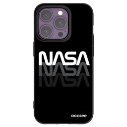 Fekete szilikon tok az alábbi mobiltelefonokra Apple iPhone 14 Pro - NASA Triple