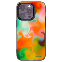 Fekete szilikon tok az alábbi mobiltelefonokra Apple iPhone 14 Pro - Juice