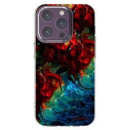 Átlátszó szilikon tok az alábbi mobiltelefonokra Apple iPhone 14 Pro - Universe