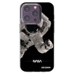 Átlátszó szilikon tok az alábbi mobiltelefonokra Apple iPhone 14 Pro - Astronaut Big