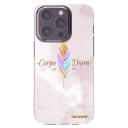 Átlátszó szilikon tok az alábbi mobiltelefonokra Apple iPhone 14 Pro - Carpe Diem