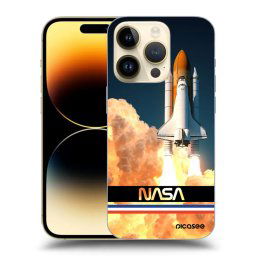 Átlátszó szilikon tok az alábbi mobiltelefonokra Apple iPhone 14 Pro - Space Shuttle