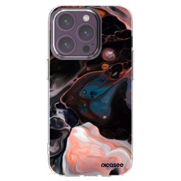 Átlátszó szilikon tok az alábbi mobiltelefonokra Apple iPhone 14 Pro - Cream