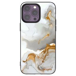 Fekete szilikon tok az alábbi mobiltelefonokra Apple iPhone 14 Pro Max - Her