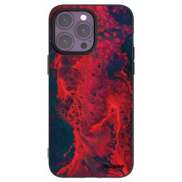 Fekete szilikon tok az alábbi mobiltelefonokra Apple iPhone 14 Pro Max - Organic red