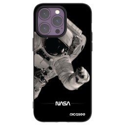 Fekete szilikon tok az alábbi mobiltelefonokra Apple iPhone 14 Pro Max - Astronaut Big