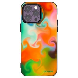 Fekete szilikon tok az alábbi mobiltelefonokra Apple iPhone 14 Pro Max - Juice
