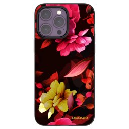 Fekete szilikon tok az alábbi mobiltelefonokra Apple iPhone 14 Pro Max - Dark Peonny