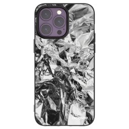 Fekete szilikon tok az alábbi mobiltelefonokra Apple iPhone 14 Pro Max - Chrome