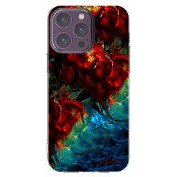 Átlátszó szilikon tok az alábbi mobiltelefonokra Apple iPhone 14 Pro Max - Universe