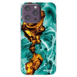 Átlátszó szilikon tok az alábbi mobiltelefonokra Apple iPhone 14 Pro Max - Goldsky